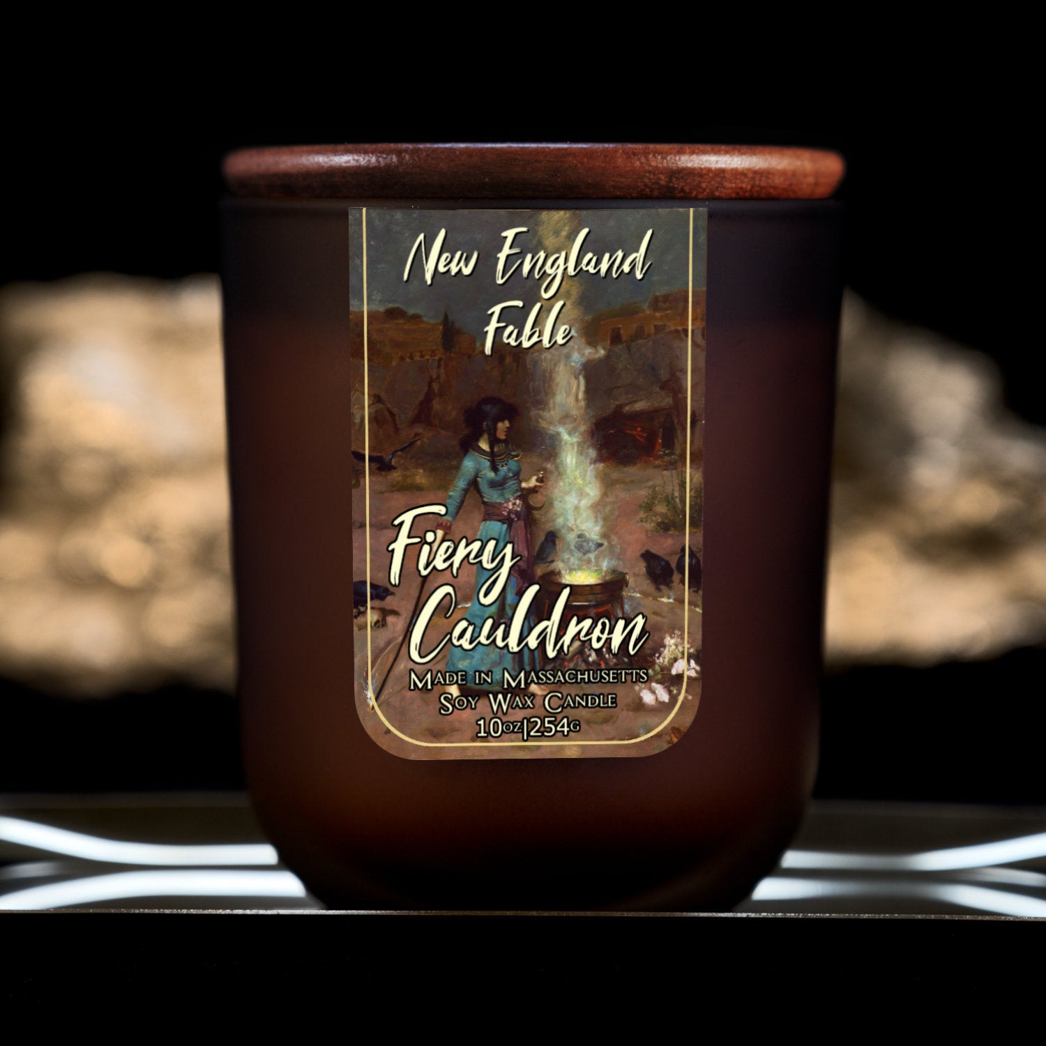 Fiery Cauldron - Candle