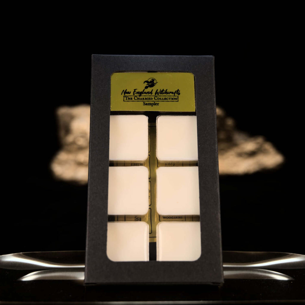 Image of wax melts in a 8 tray package.
